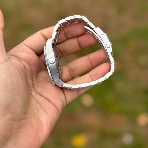 Montblanc 1858 GMT automatic Black Stainless Steel Watch Mens 2025 dated watch - Picture 9 of 17